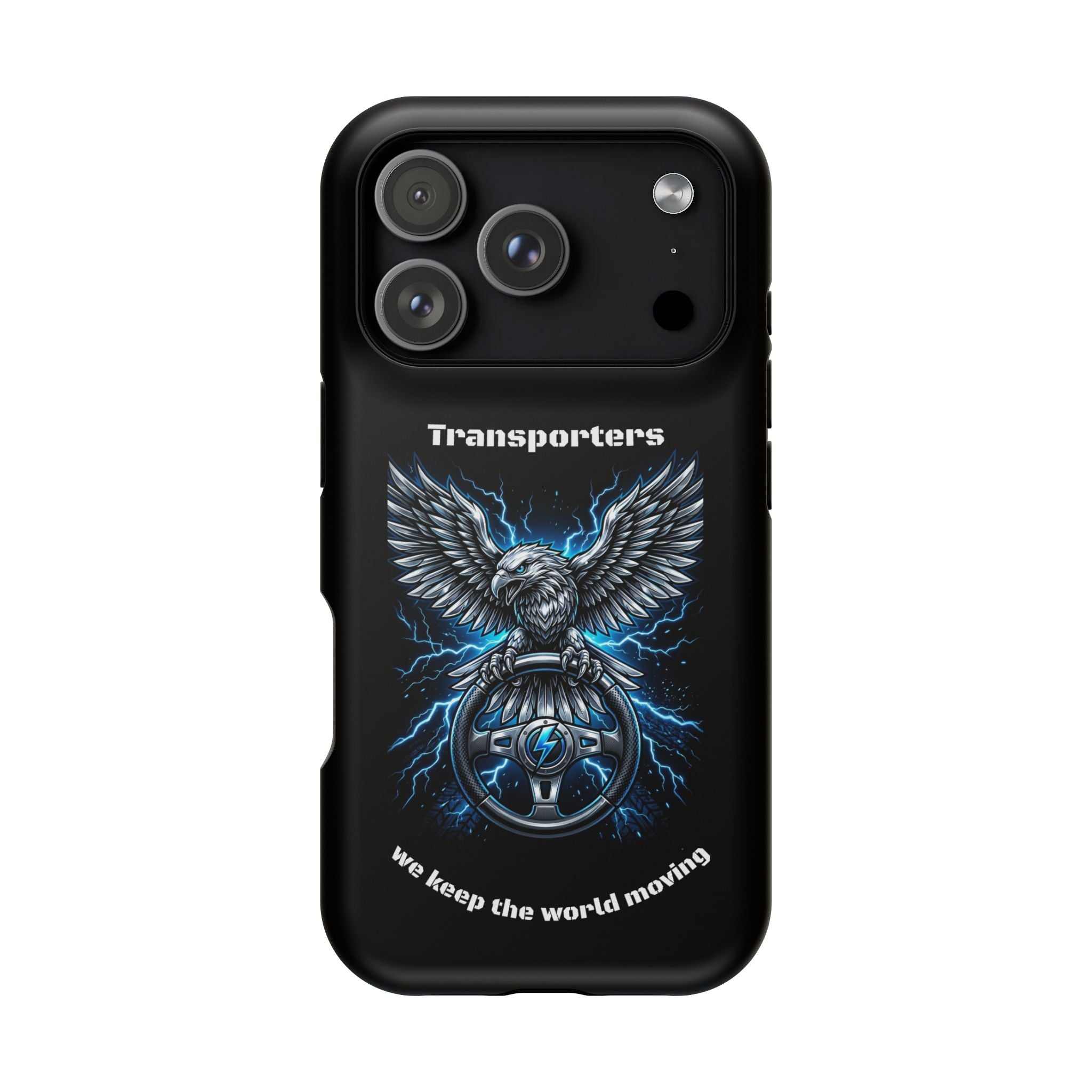 Electric Raven Magnetic Phone Case — Impact‑Resistant Protective Cover