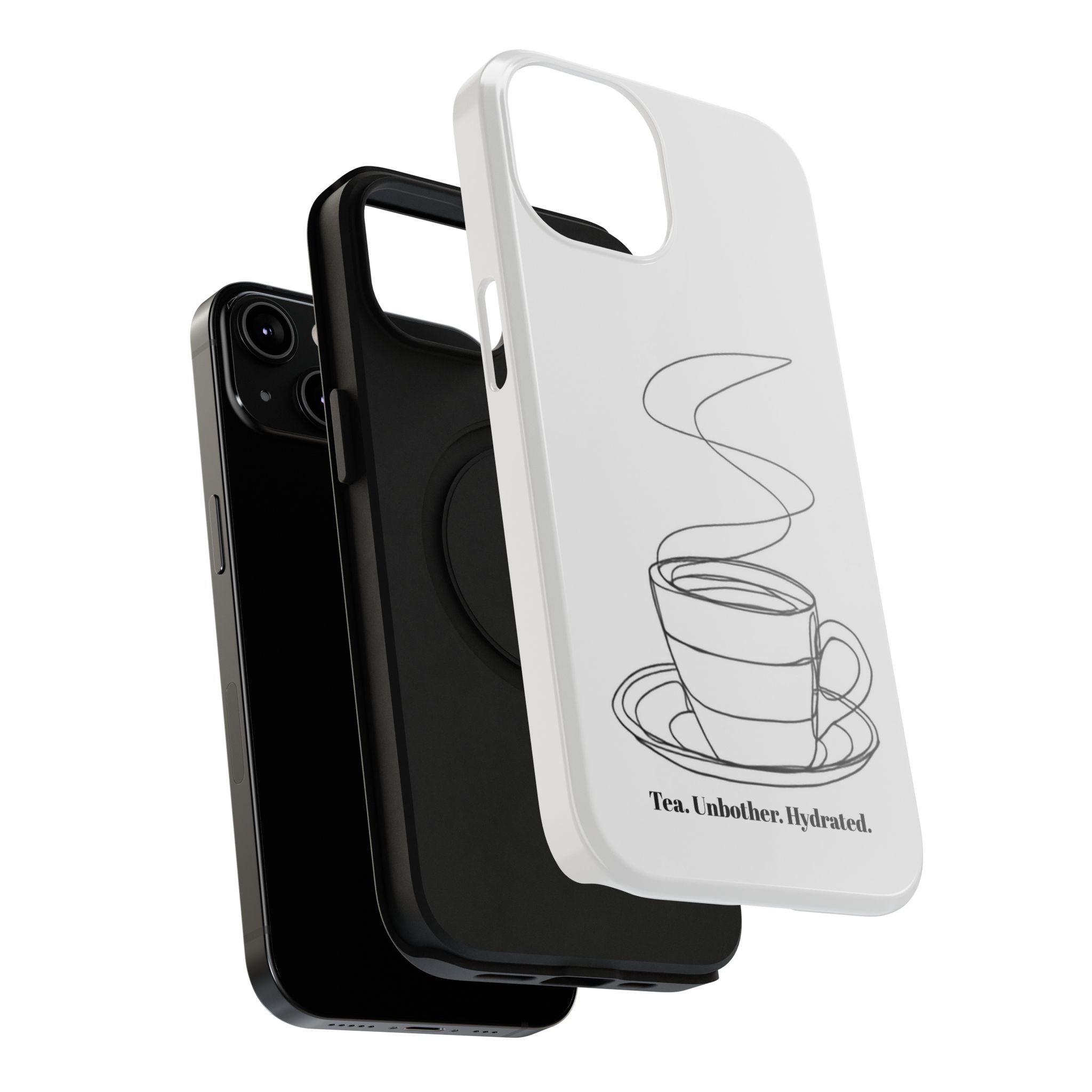 Tea Unbothered Hydrated Phone Case — Impact-Resistant