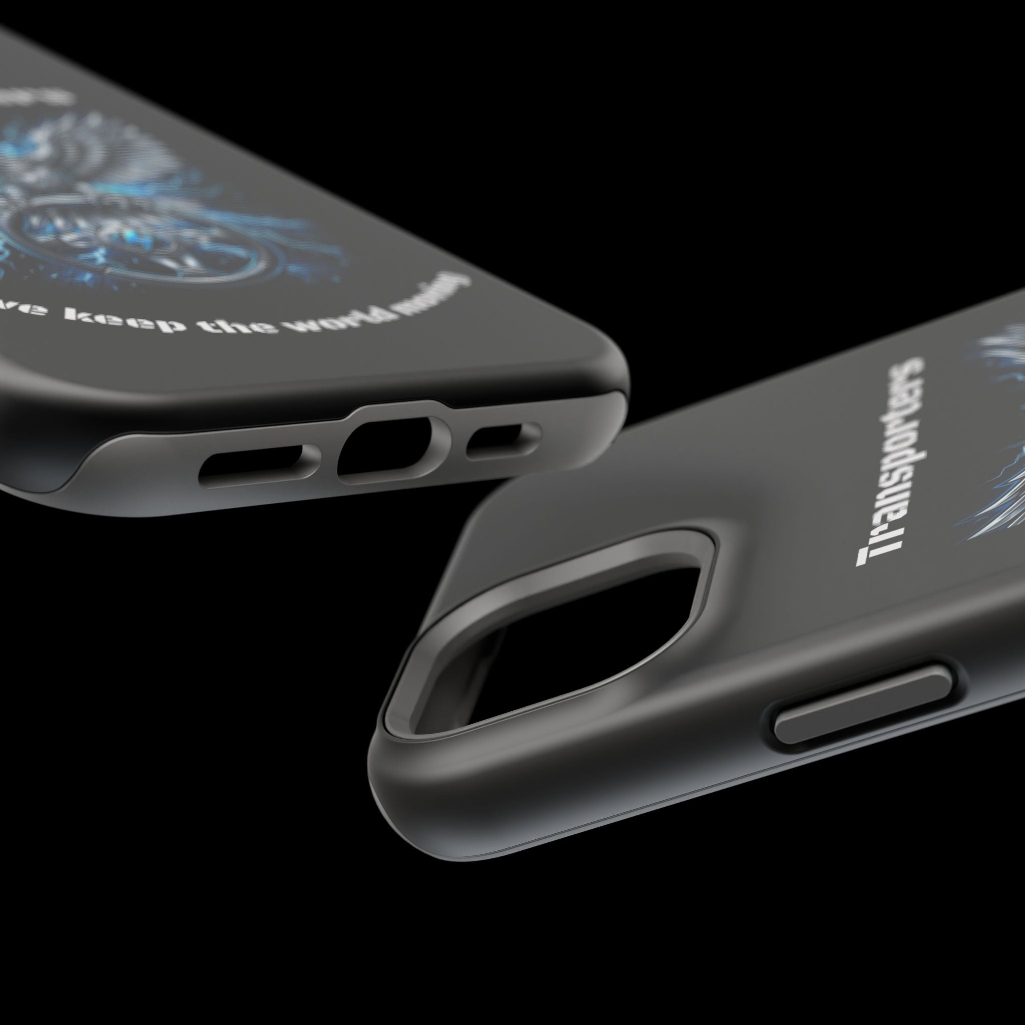 Electric Raven Magnetic Phone Case — Impact‑Resistant Protective Cover