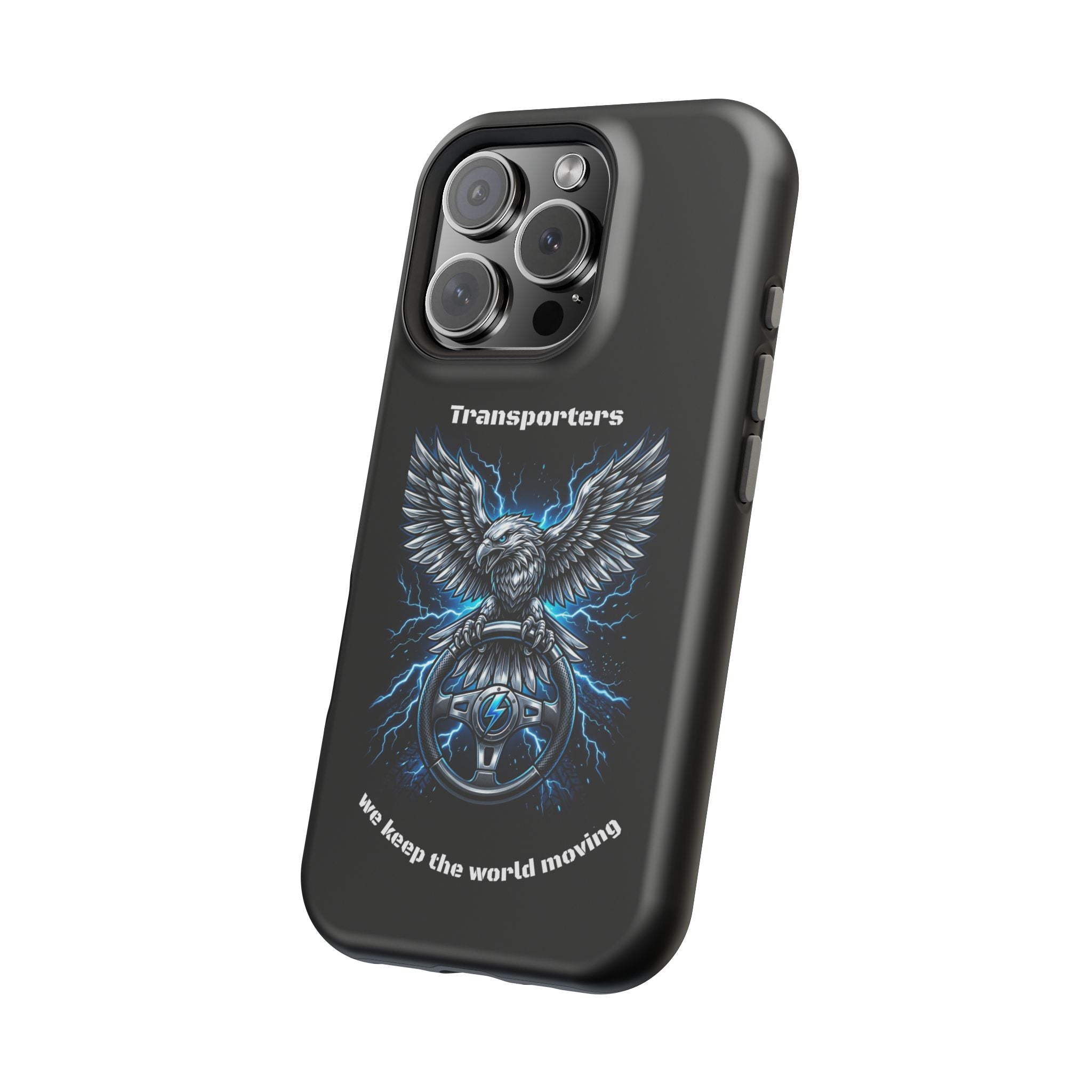 Electric Raven Magnetic Phone Case — Impact‑Resistant Protective Cover