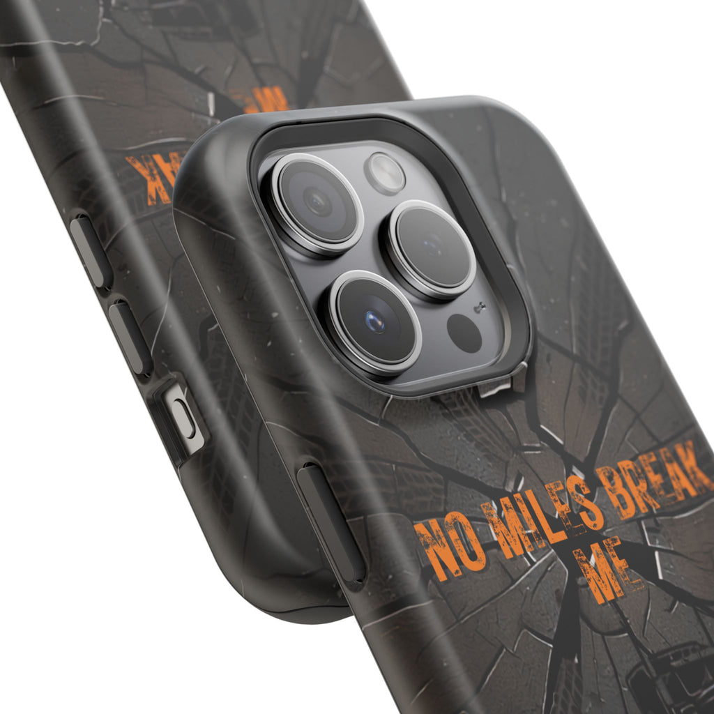 Phone Case — Fiery Semi Truck Magnetic Impact-Resistant Case