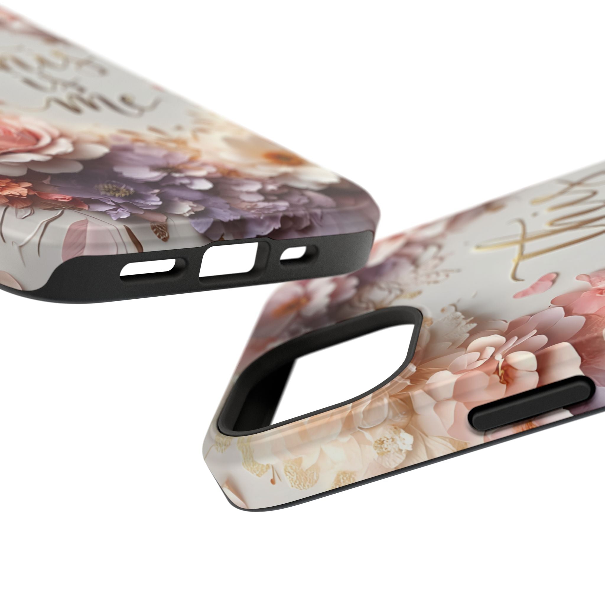 Floral "This Is Me" Phone Case — Impact-Resistant Floral Protective Cover