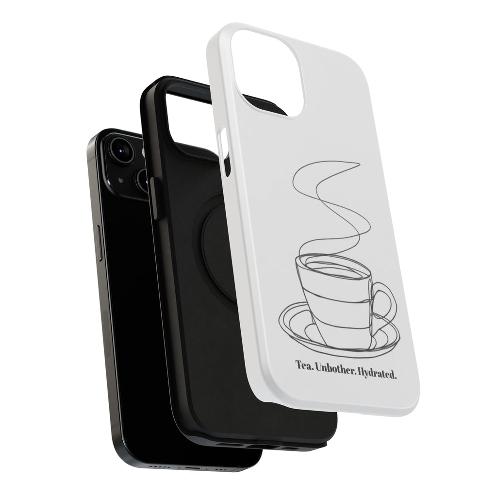 Tea Unbothered Hydrated Phone Case — Impact-Resistant