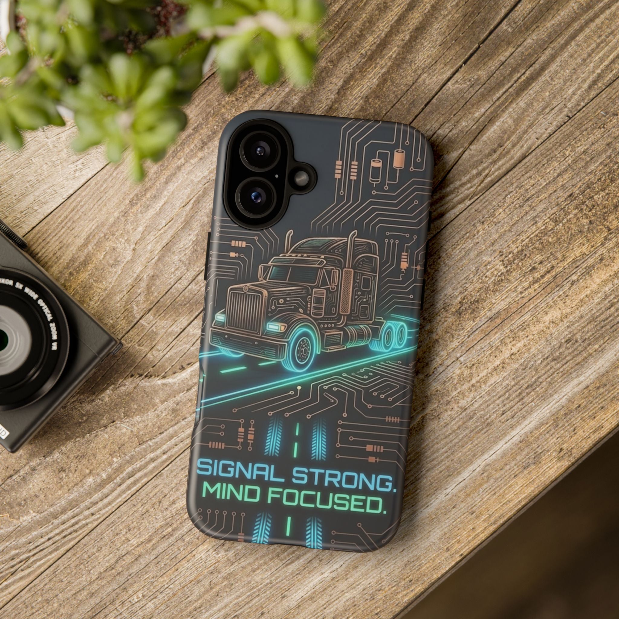 Diesel Warrior Truck Phone Case — Heavy-Duty Trucker iPhone Cover