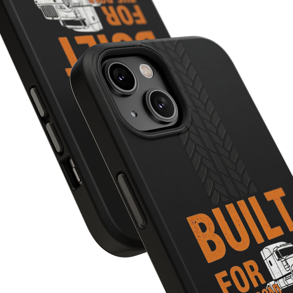 Phone Case — "Built for the Road" Truck Tire-Track Impact-Resistant Case