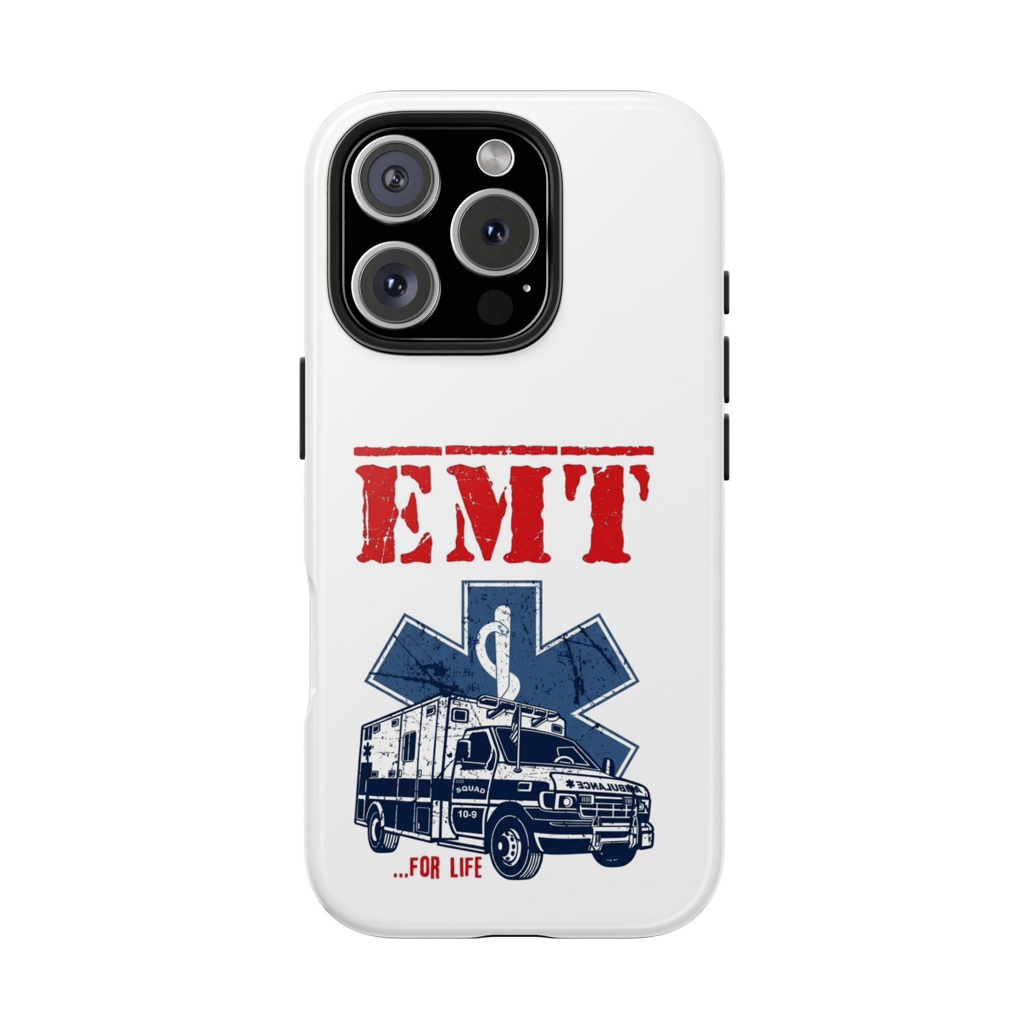 EMT ambulance graphic Phone Case | Emergency Medical Technician design