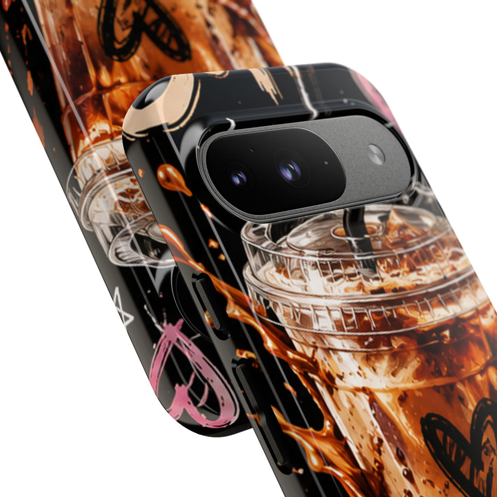 Iced Coffee Phone Case – 'Iced Coffee latte: Stylish Protective Case