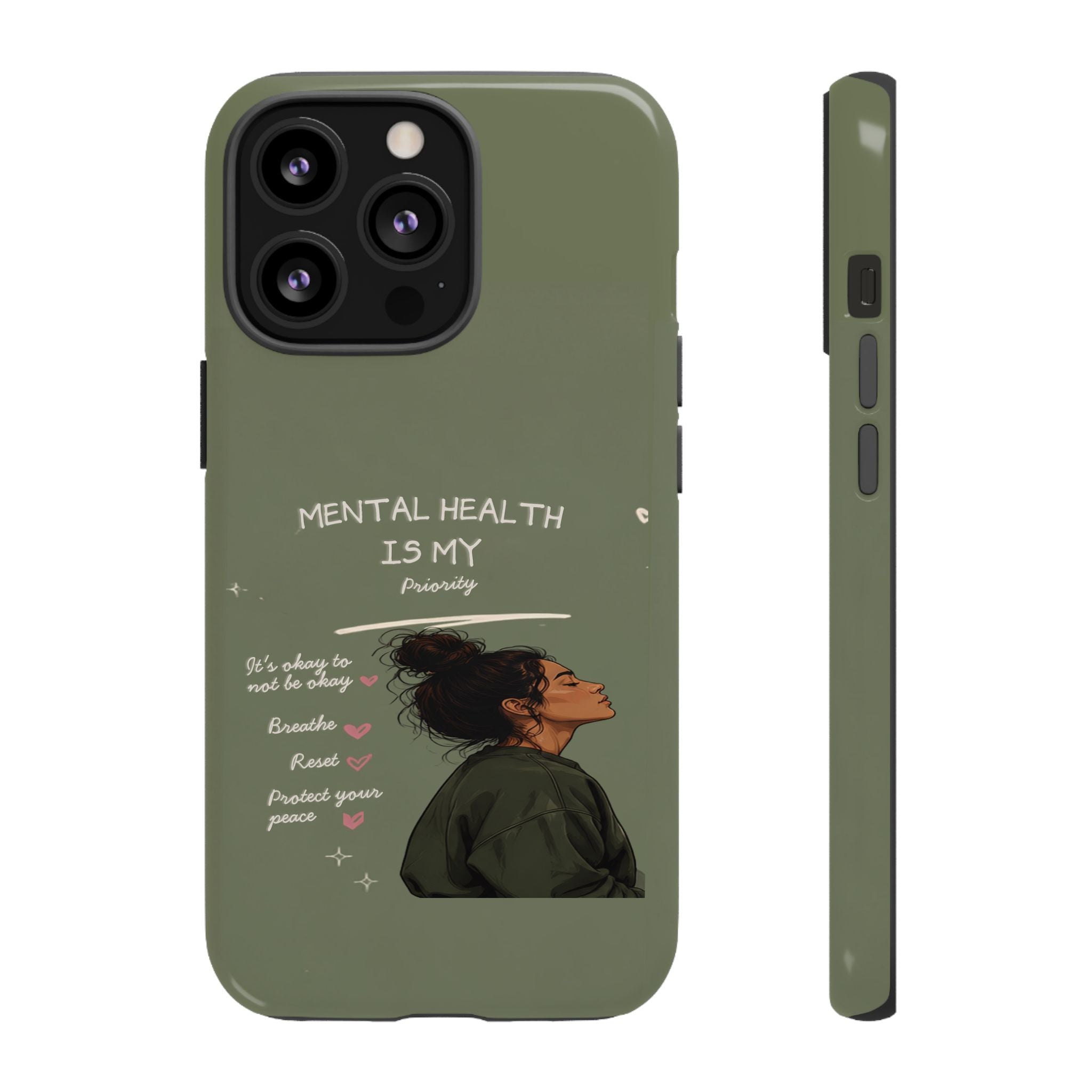 Mental Health Is My Priority Phone Case — Inspirational Protective iPhone Cover
