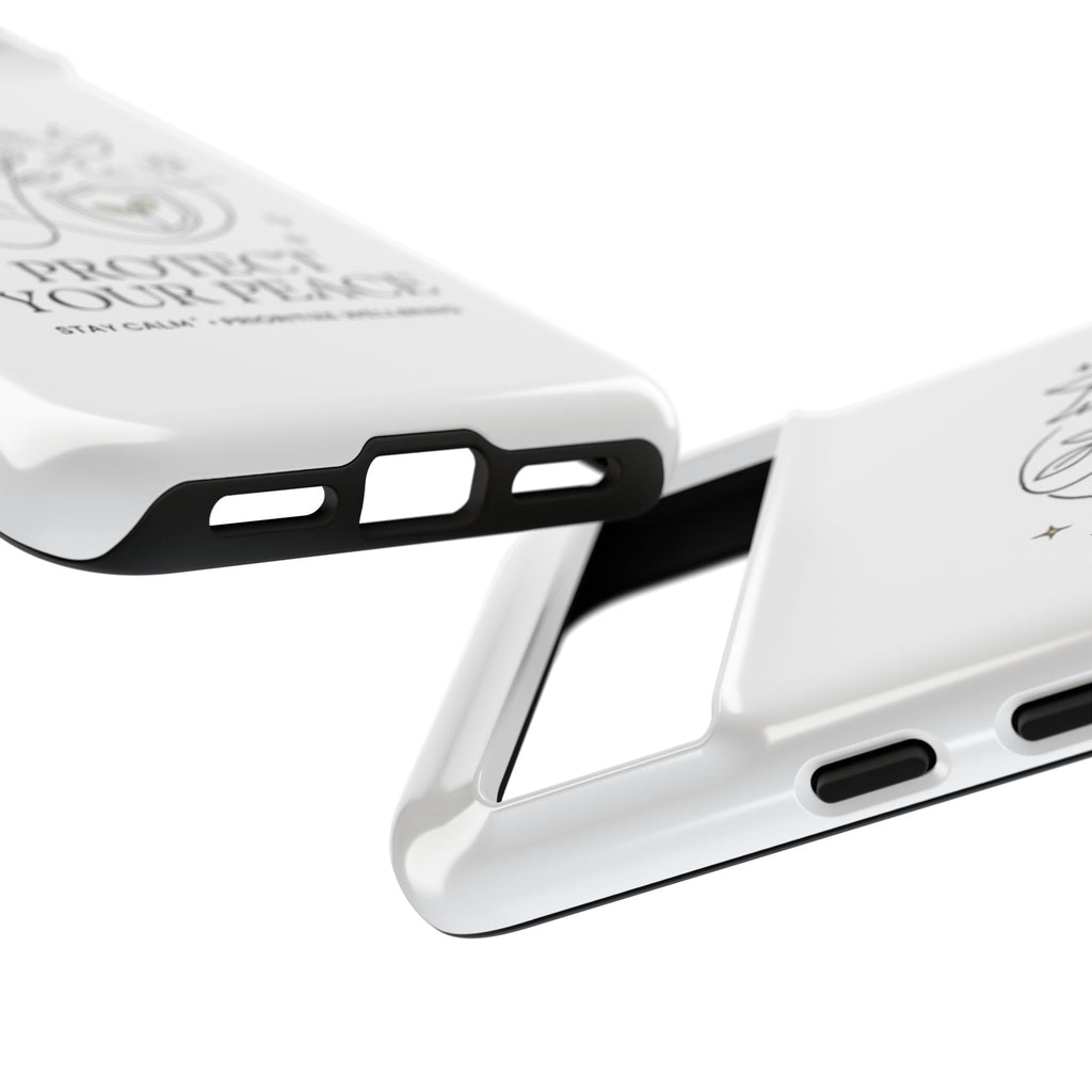 Protect Your Peace Phone Case – Minimalist Wellness iPhone Cover