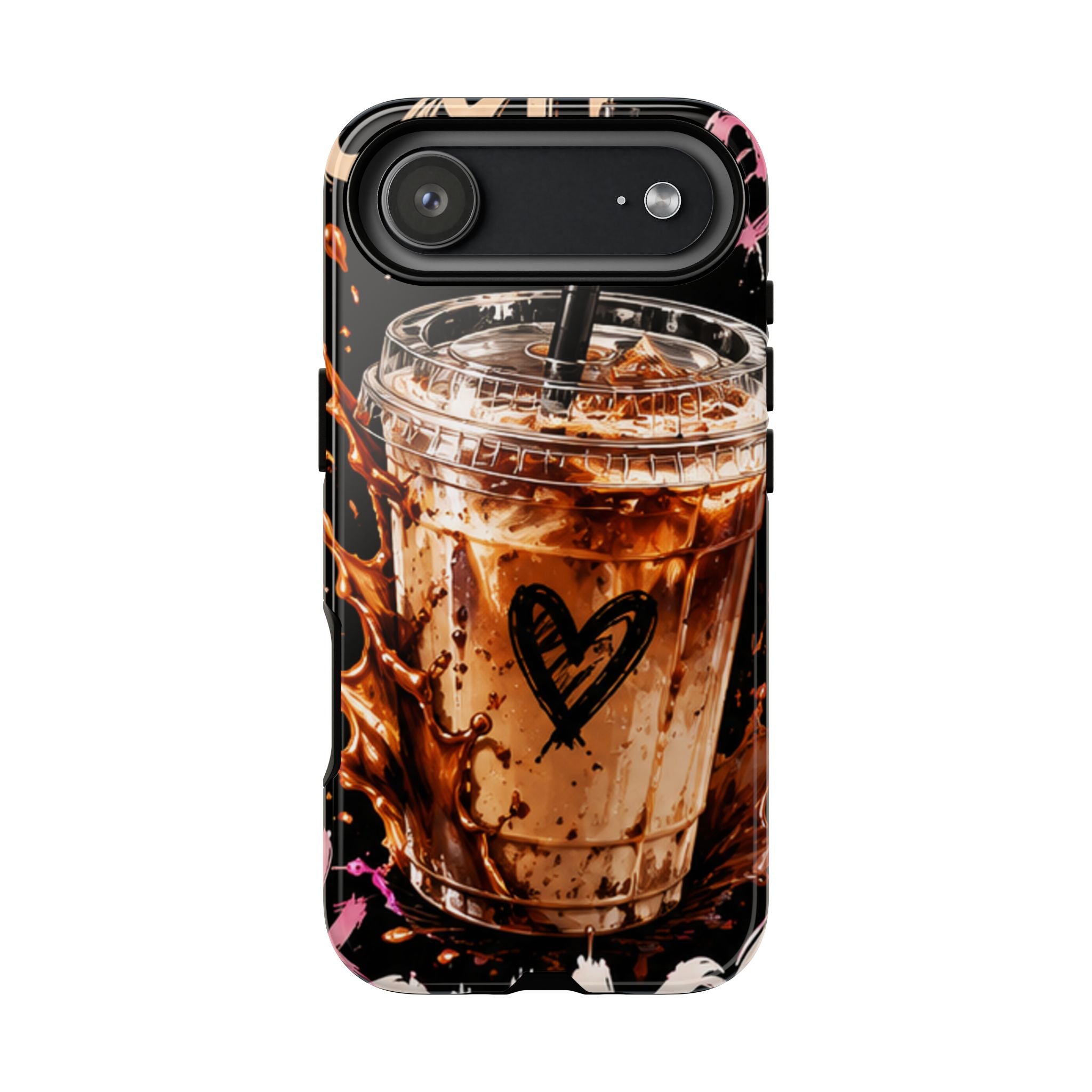 Iced Coffee Phone Case – 'Iced Coffee latte: Stylish Protective Case