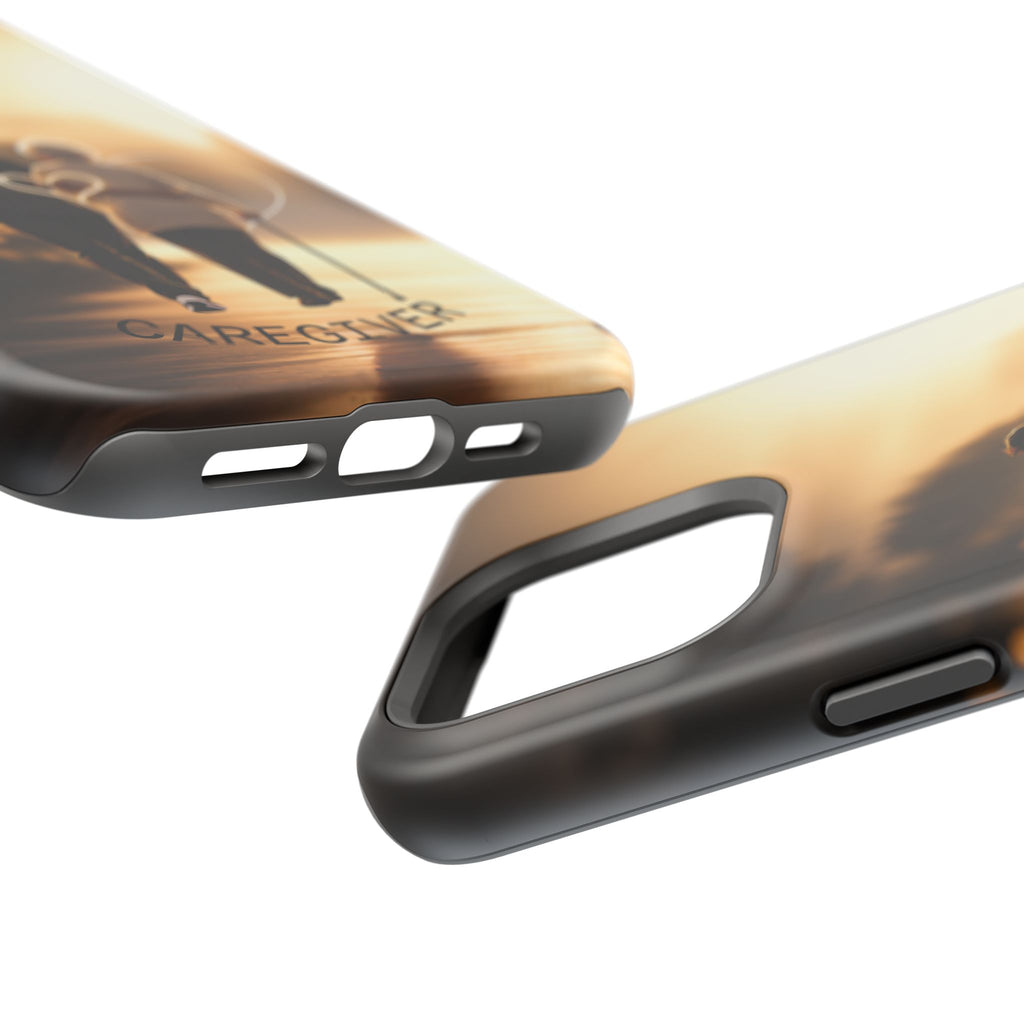 Caregiver Phone Case — Impact-Resistant Protective Case with Heart Design