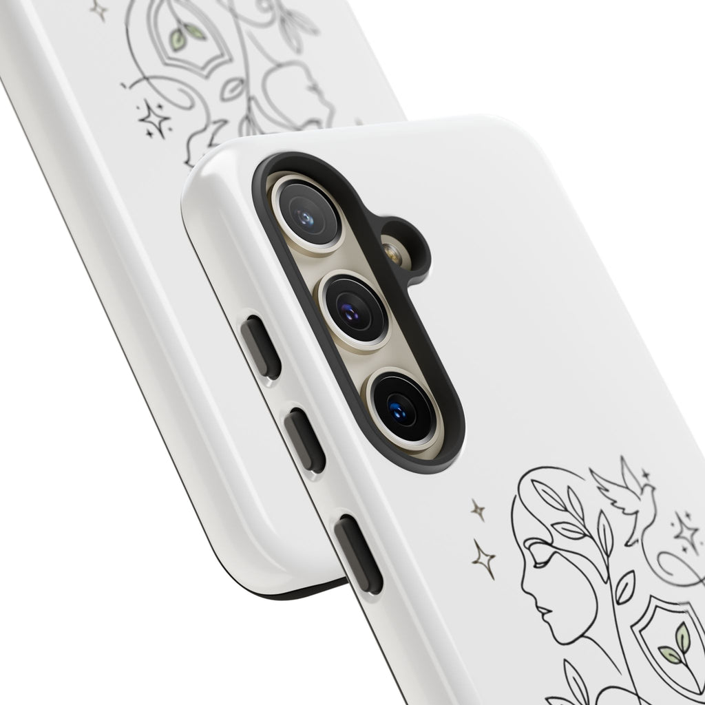 Protect Your Peace Phone Case – Minimalist Wellness iPhone Cover