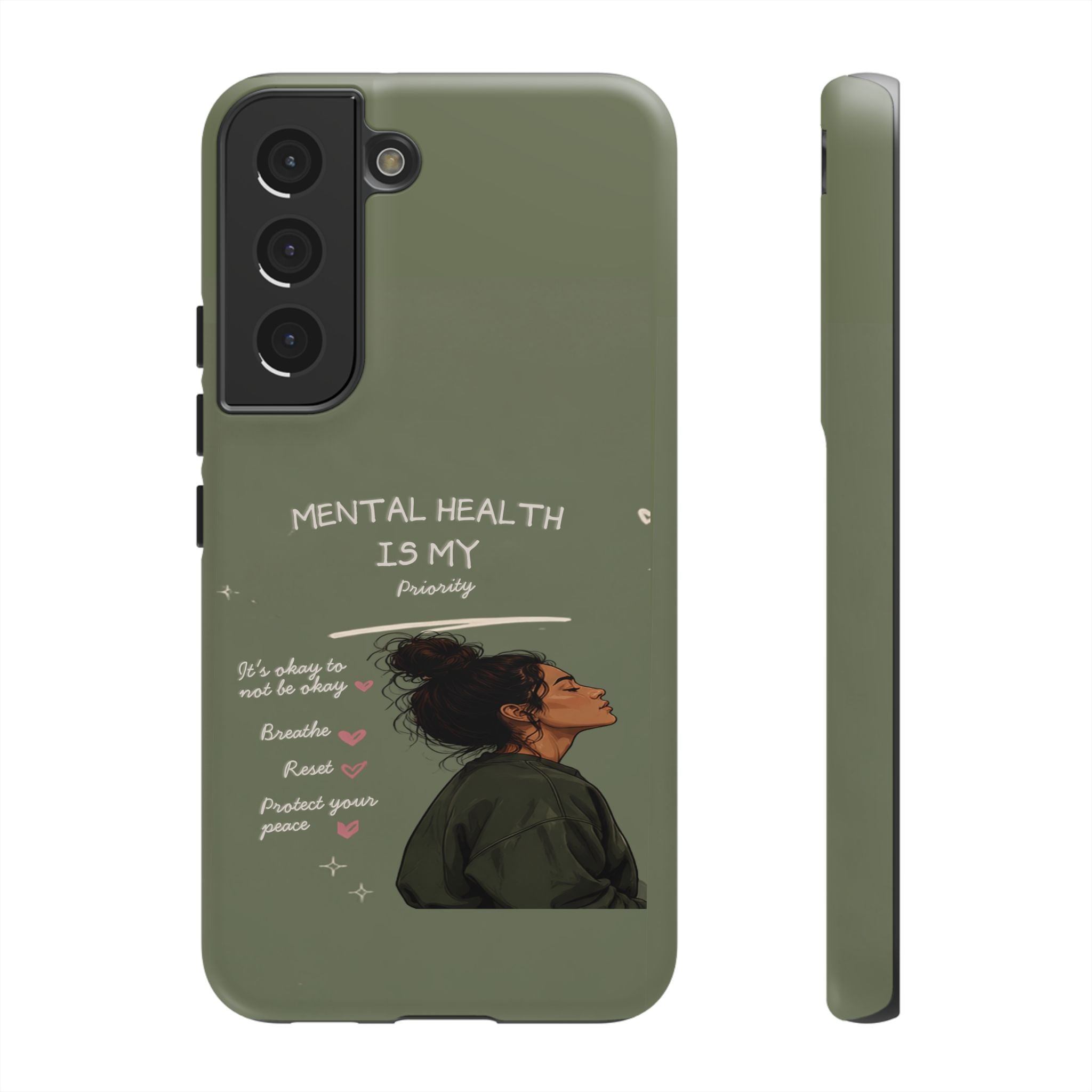 Mental Health Is My Priority Phone Case — Inspirational Protective iPhone Cover