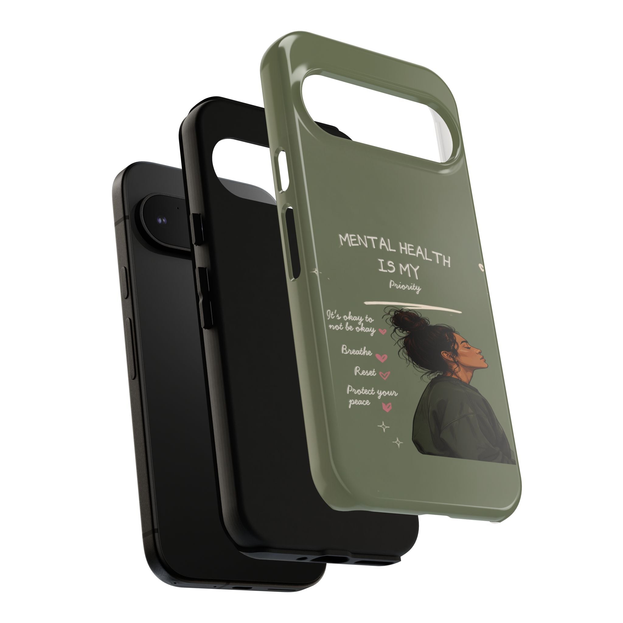 Mental Health Is My Priority Phone Case — Inspirational Protective iPhone Cover
