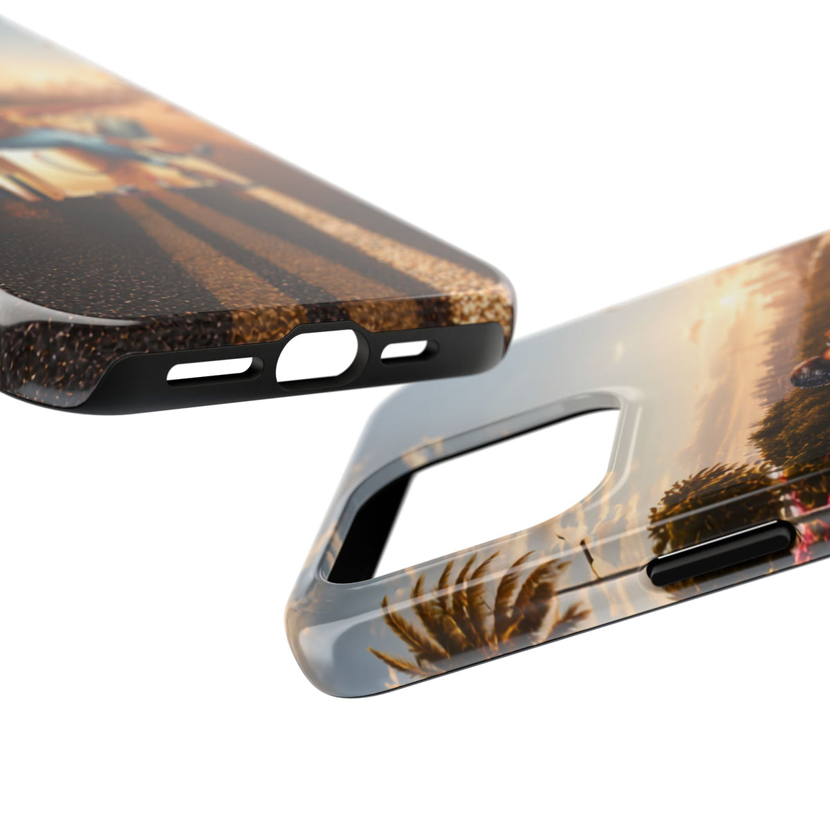 Sunset Roadtrip Tough Phone Case — Relaxed Traveler Design