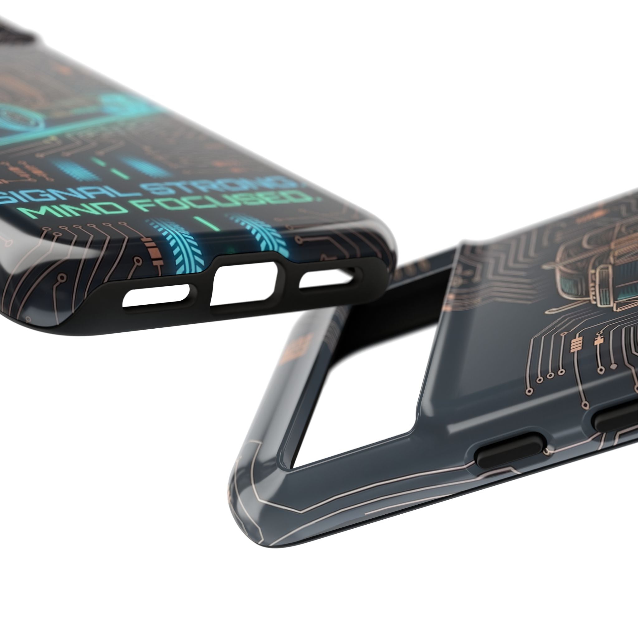 Truck Driver Gamer Phone Case — “Real Life. No Pause Button.”
