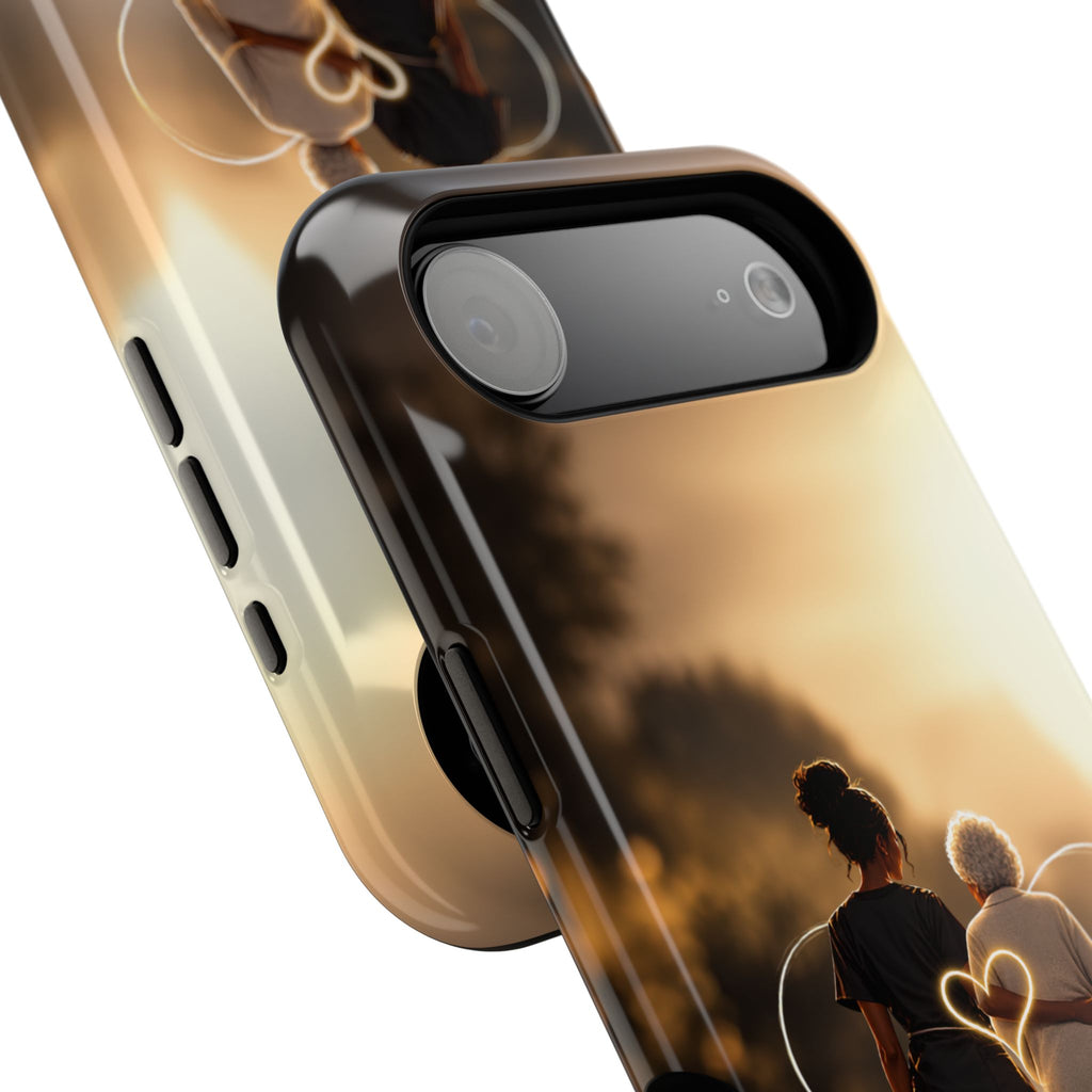 Caregiver Phone Case — Impact-Resistant Protective Case with Heart Design