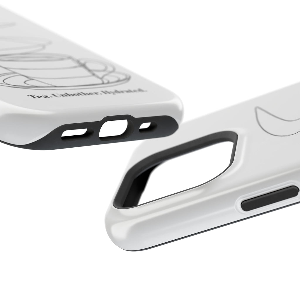 Tea Unbothered Hydrated Phone Case — Impact-Resistant