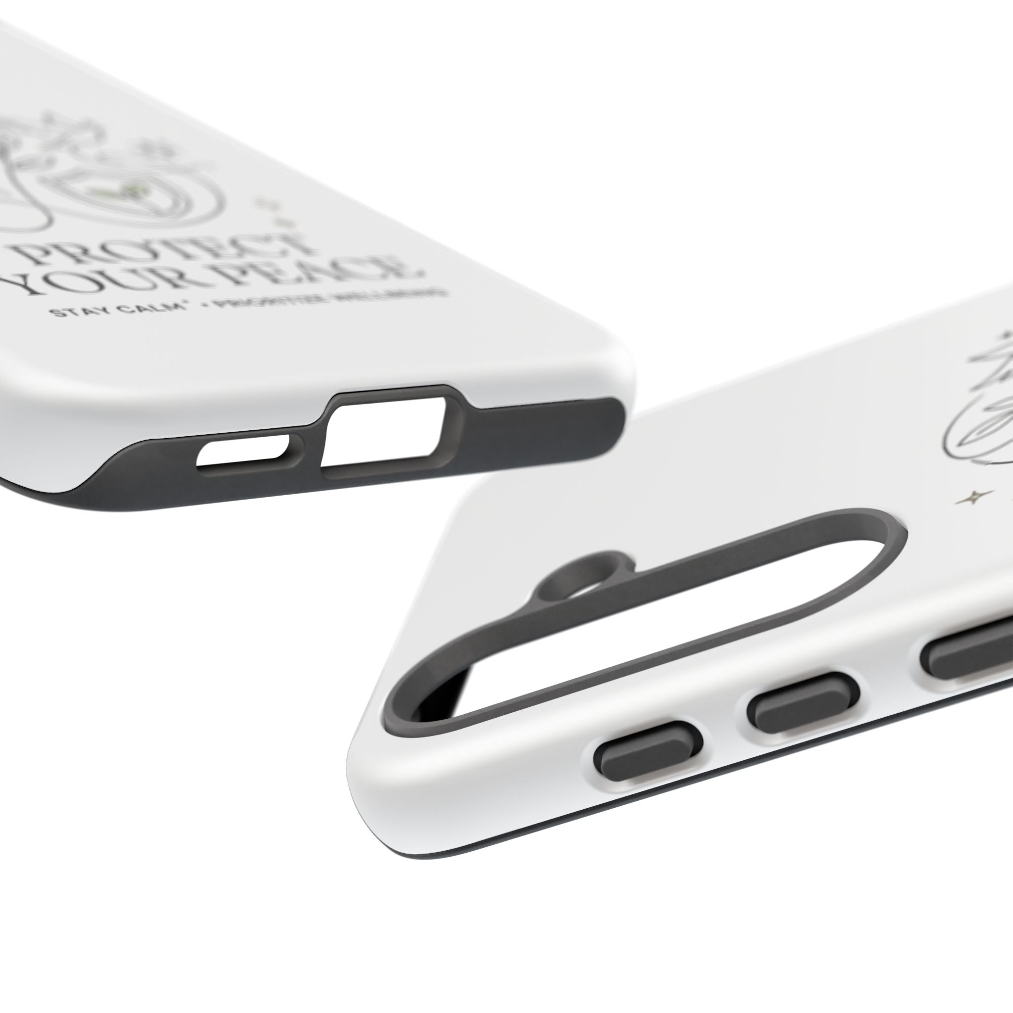 Protect Your Peace Phone Case – Minimalist Wellness iPhone Cover
