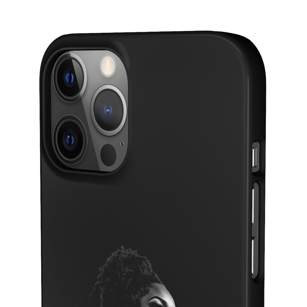 Phone Case — "Long Haul Loyalty" Black Portrait Snap Case