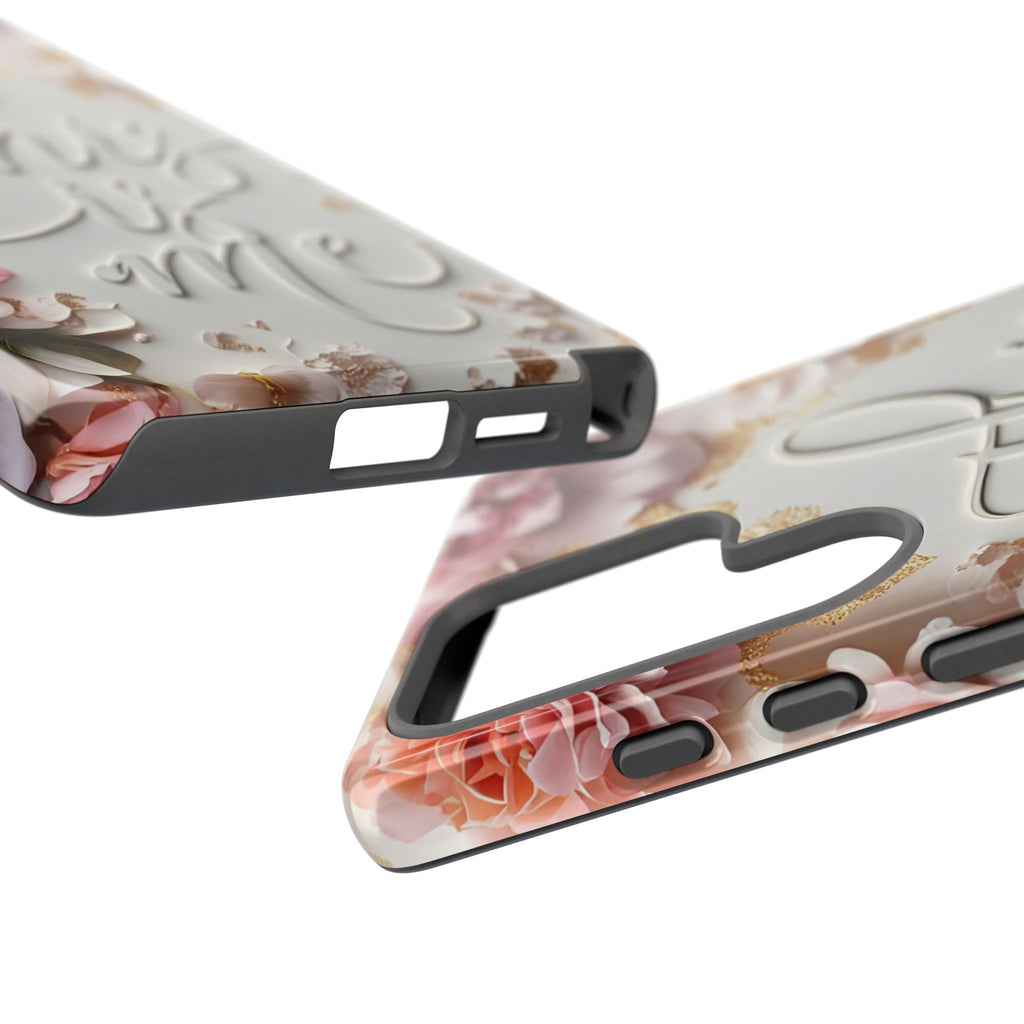 Phone Case — "This Is Me" Floral Tough Case