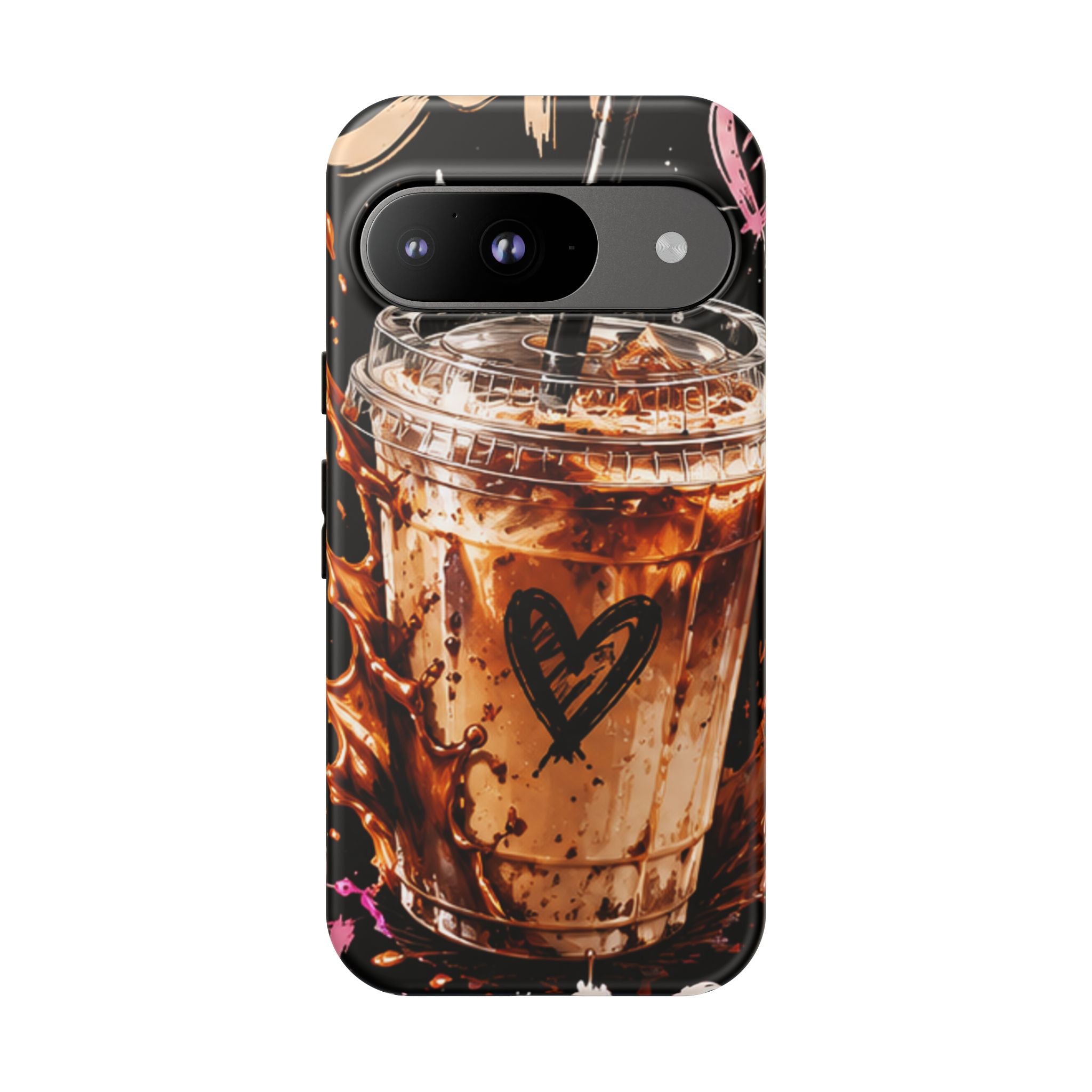 Iced Coffee Phone Case – 'Iced Coffee latte: Stylish Protective Case