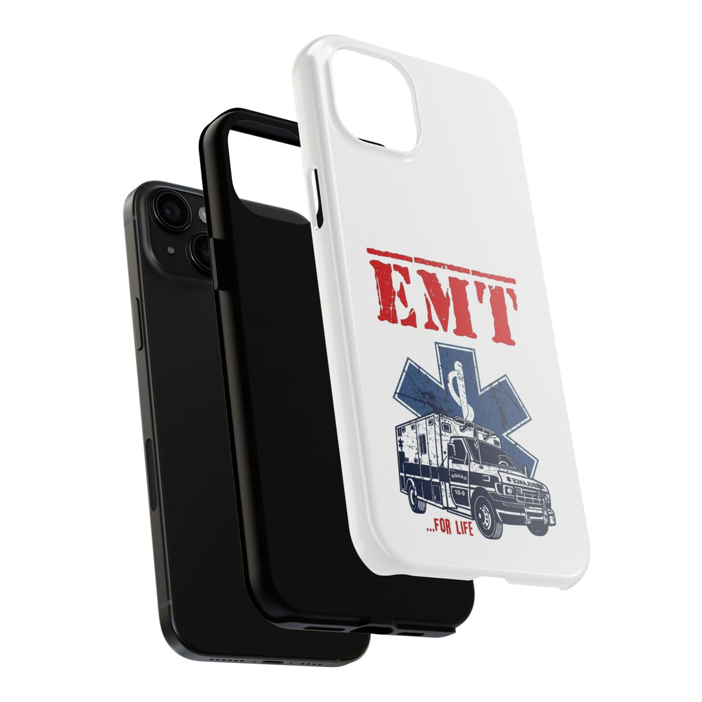 EMT ambulance graphic Phone Case | Emergency Medical Technician design