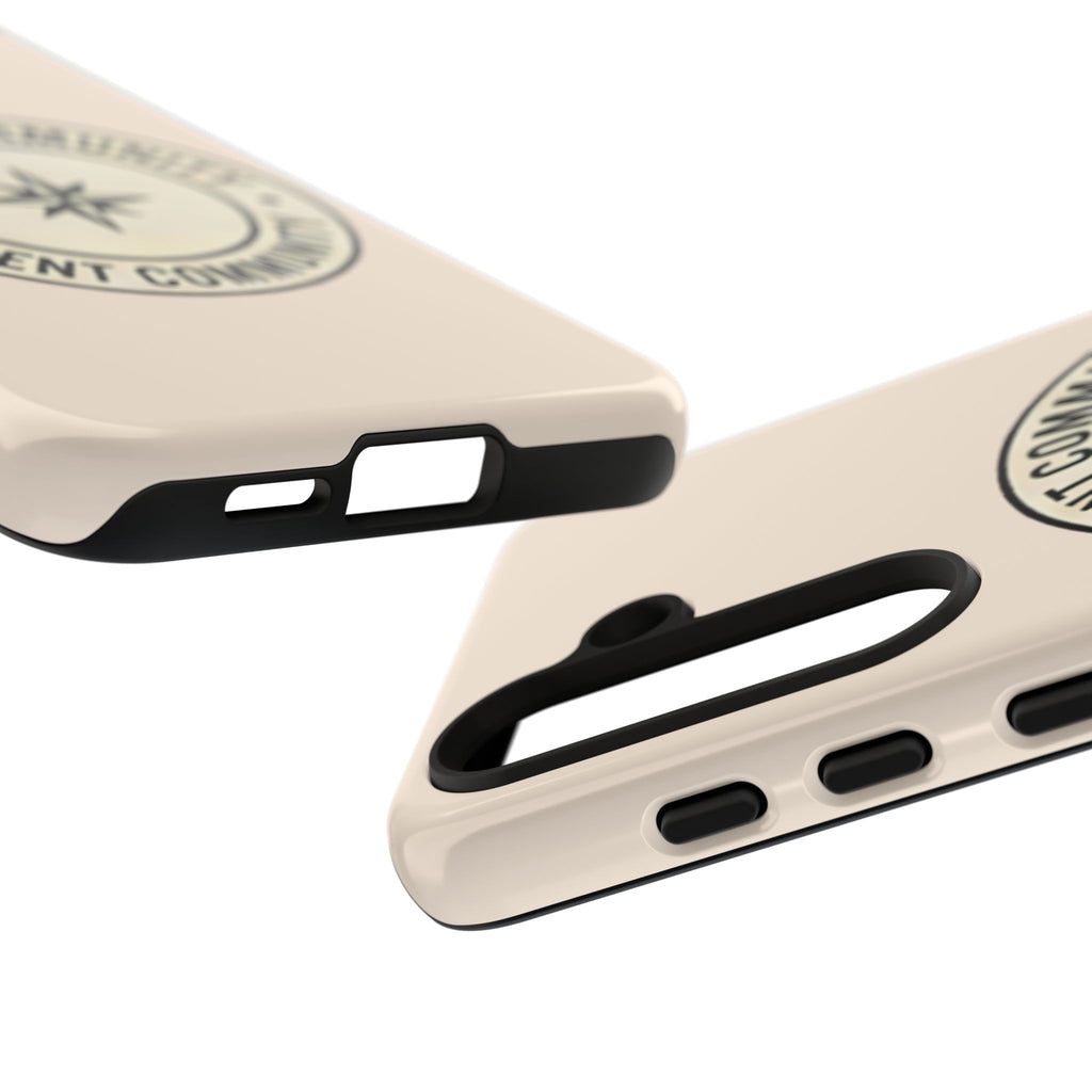 Parent Community Tough Phone Case — Durable Compass Logo Protective Cover