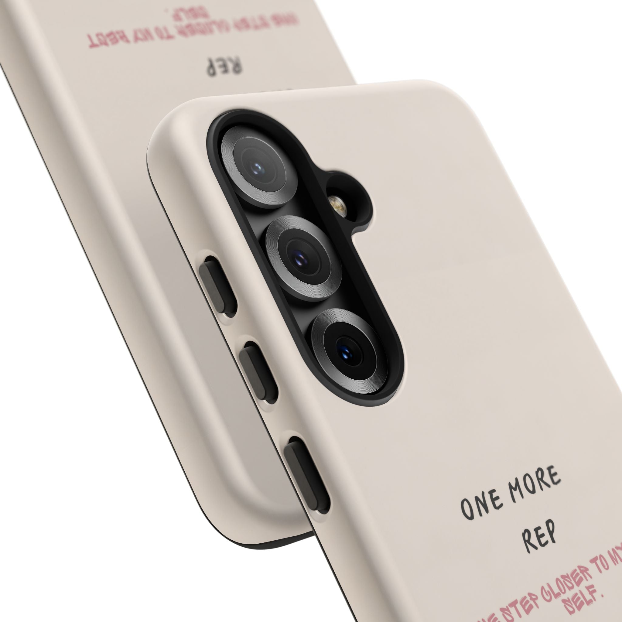 Gym Phone Case — "One More Rep" Workout Duffle & Sneakers Protective Case