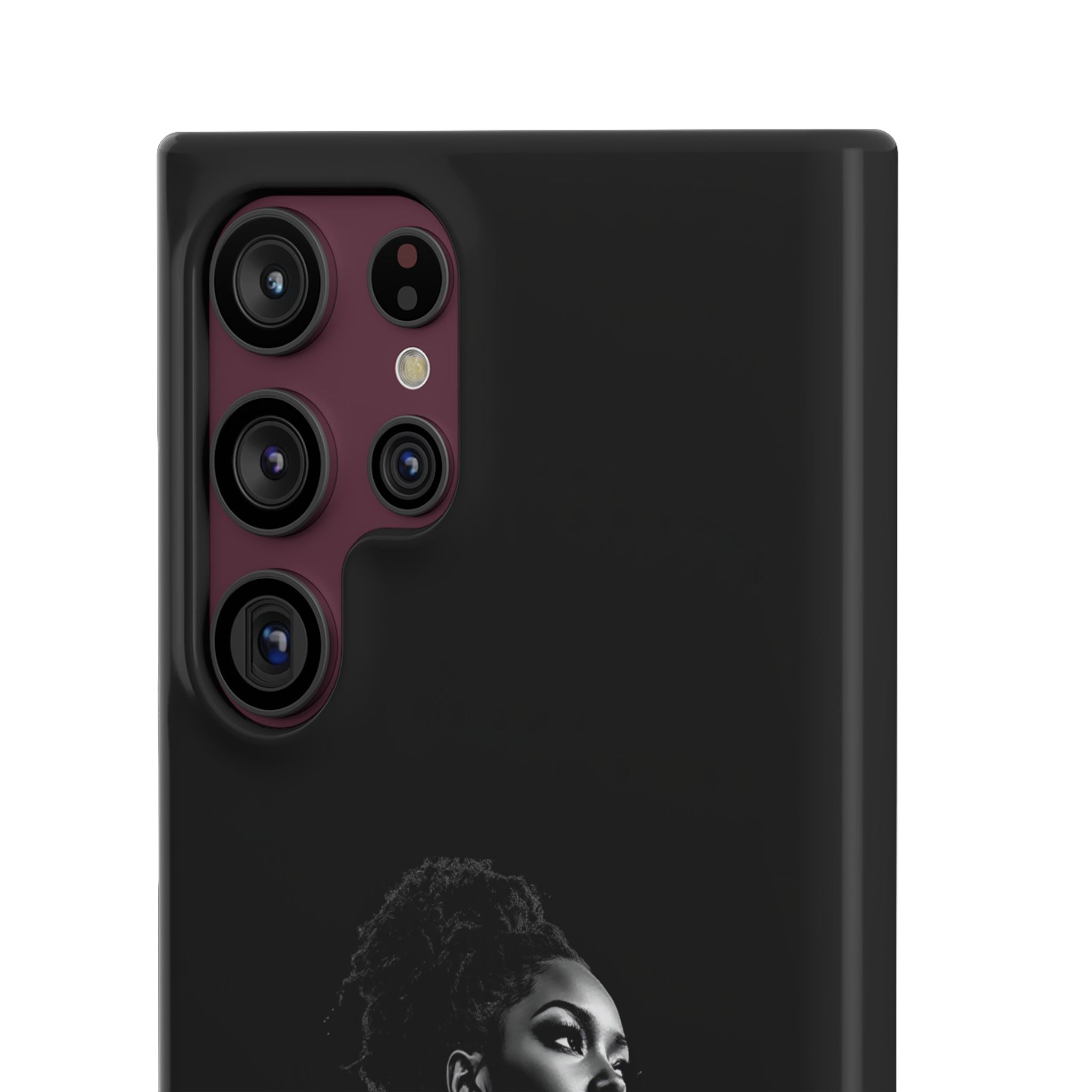 Phone Case — "Long Haul Loyalty" Black Portrait Snap Case