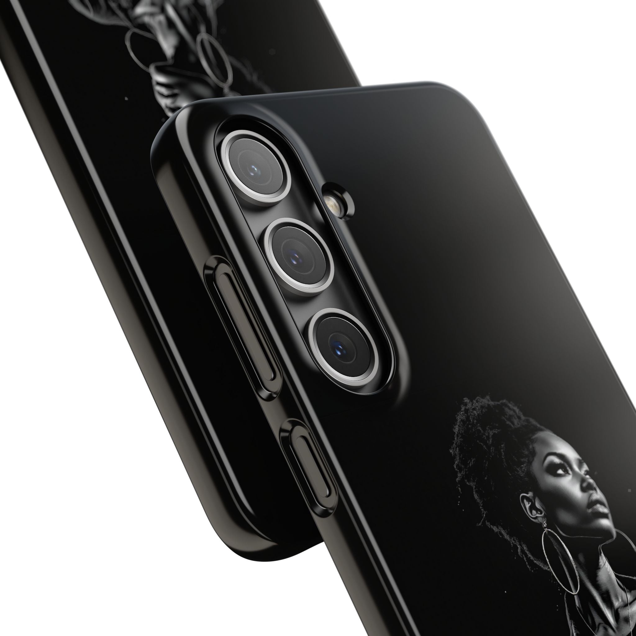 Phone Case — "Long Haul Loyalty" Black Portrait Snap Case