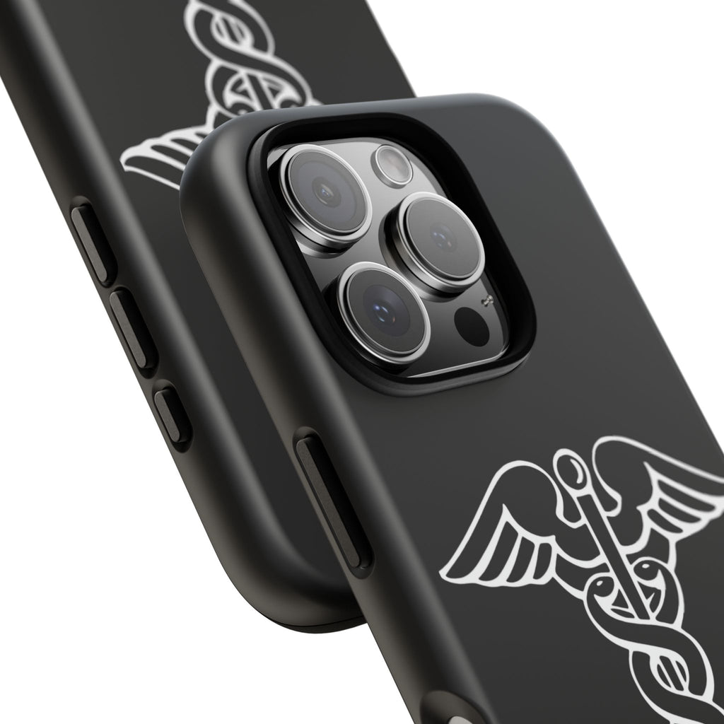 Medical Caduceus Phone Case — "Where Science Meets Compassion" Protective iPhone Cover