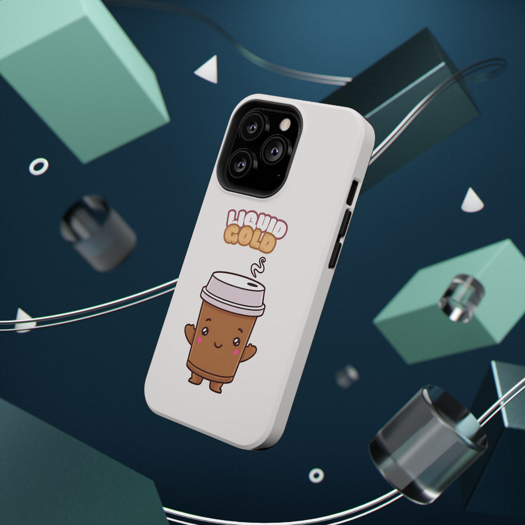 Coffee Cup Phone Case – “Liquid Gold” Cute Kawaii Espresso Impact-Resistant Case