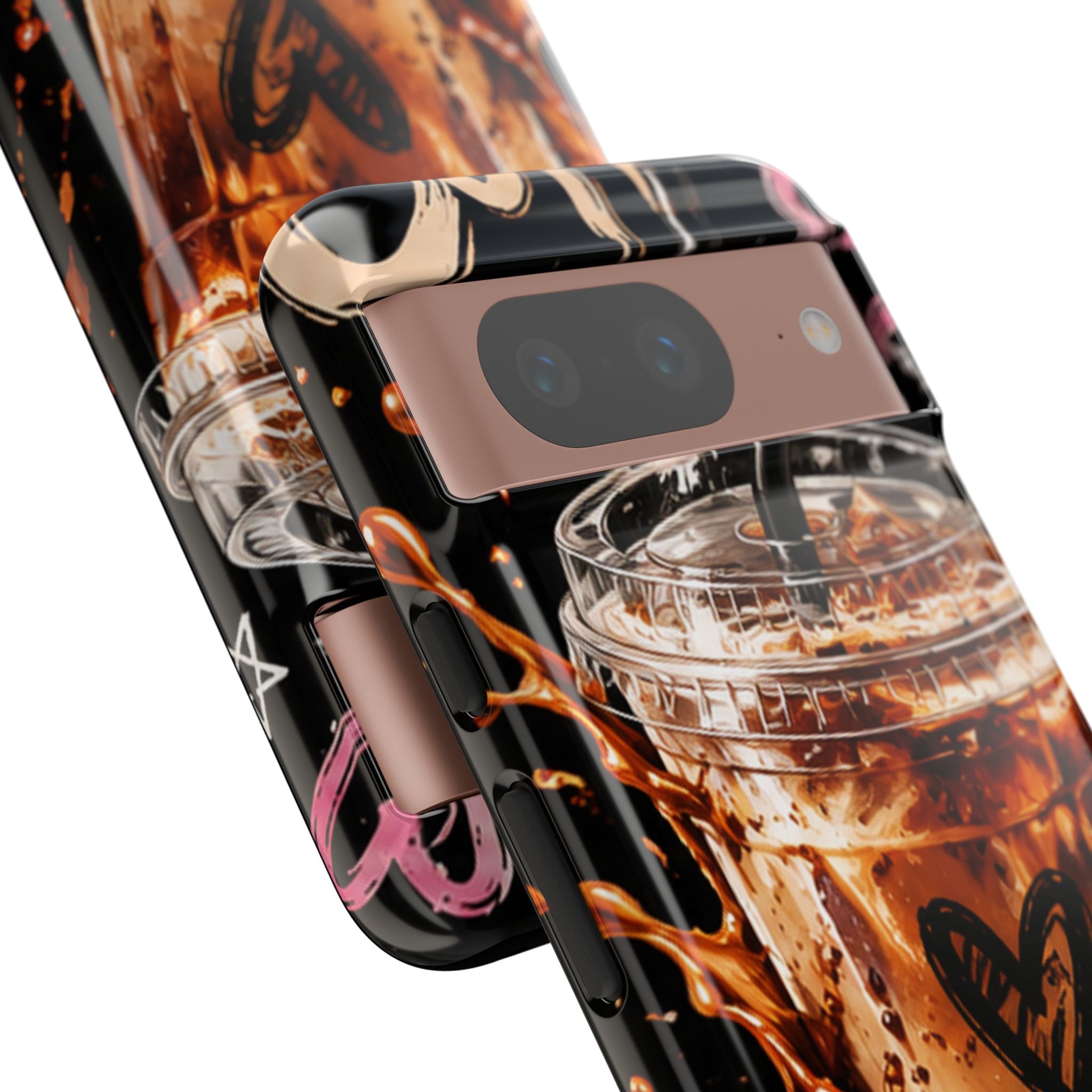 Iced Coffee Phone Case – 'Iced Coffee latte: Stylish Protective Case