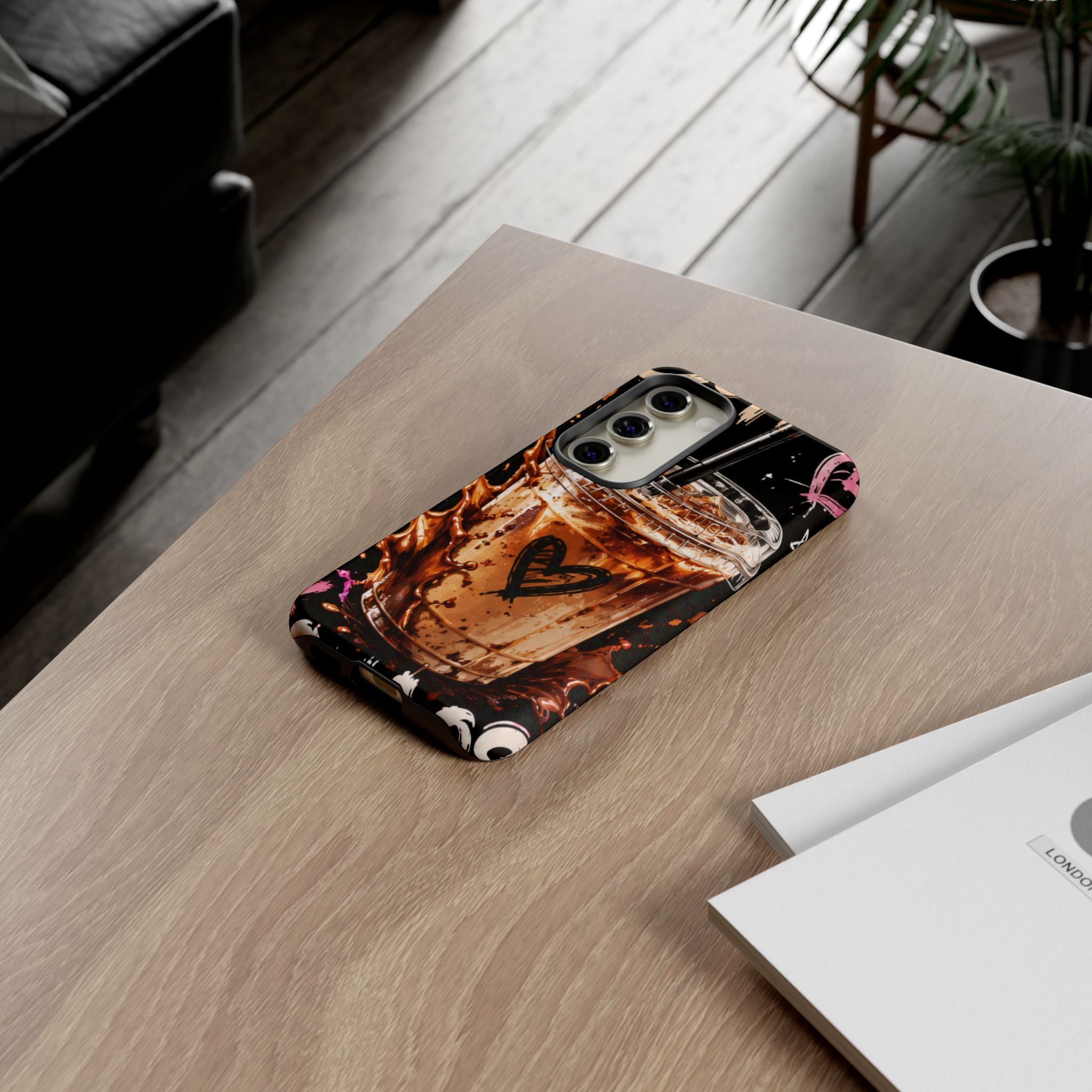 Iced Coffee Phone Case – 'Iced Coffee latte: Stylish Protective Case