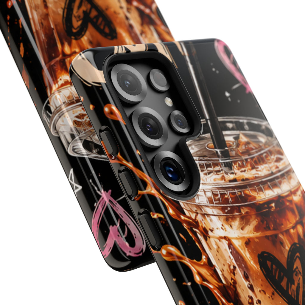 Iced Coffee Phone Case – 'Iced Coffee latte: Stylish Protective Case