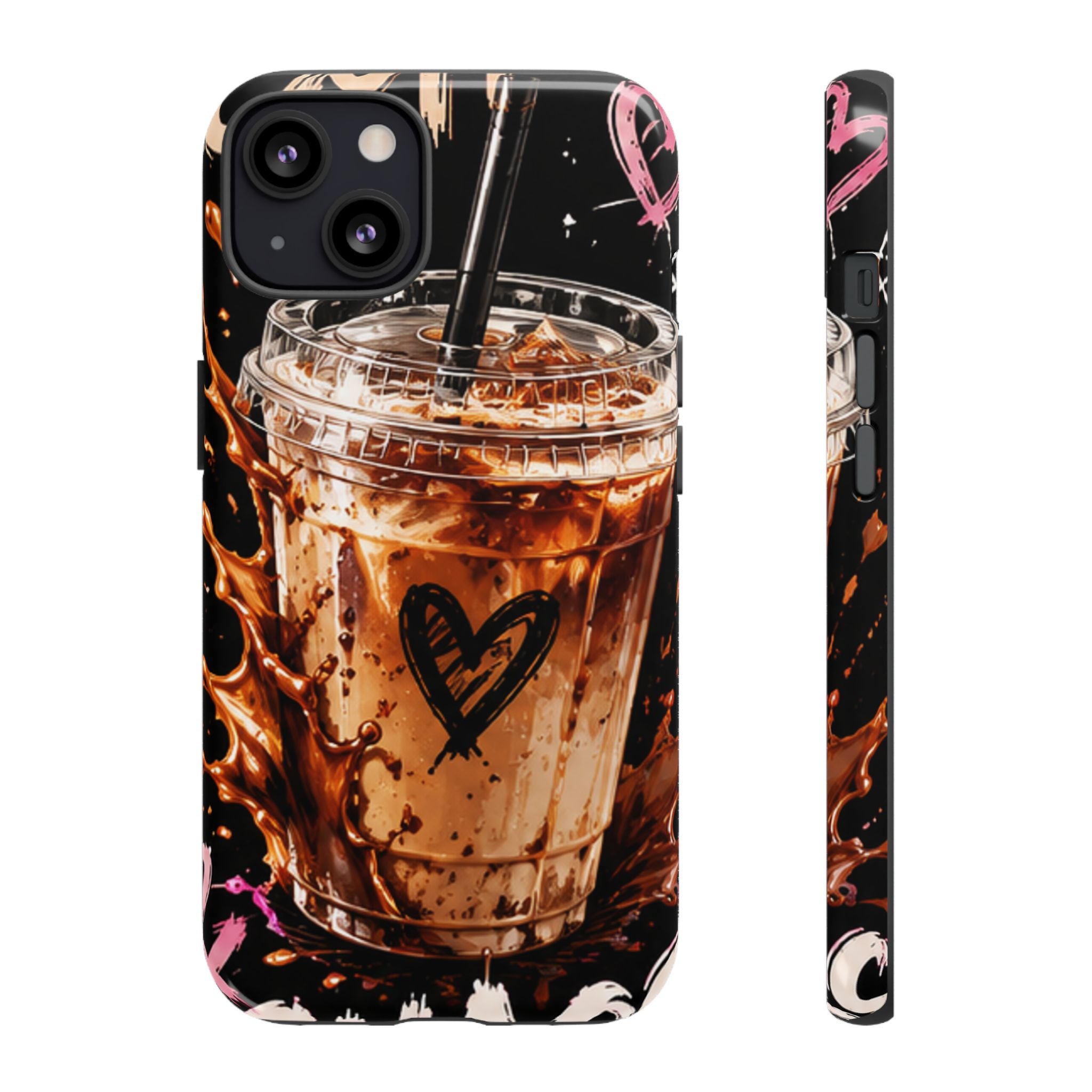 Iced Coffee Phone Case – 'Iced Coffee latte: Stylish Protective Case