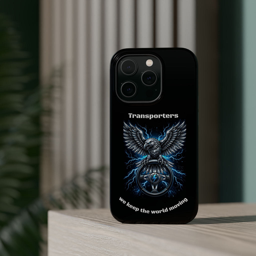 Electric Raven Magnetic Phone Case — Impact‑Resistant Protective Cover