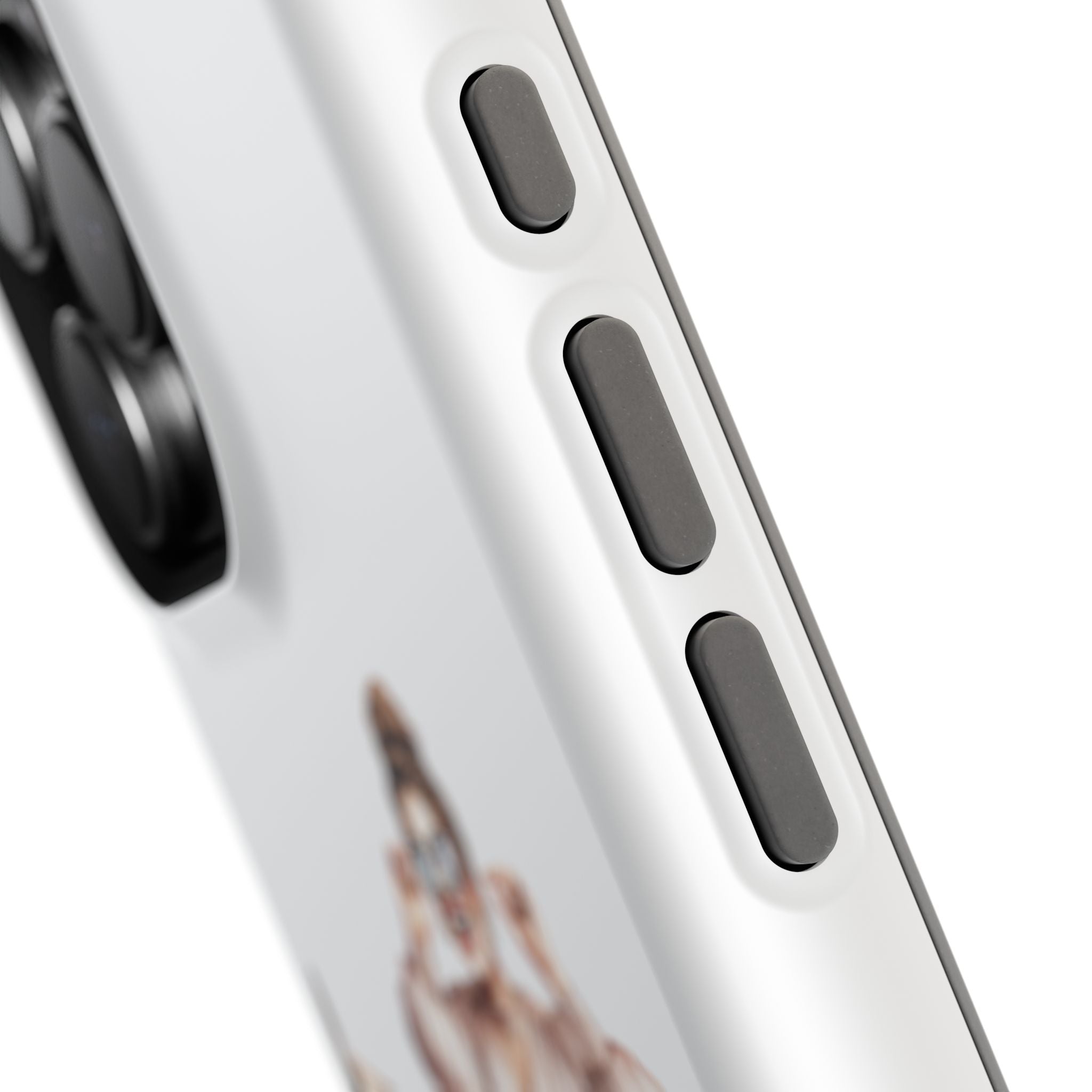 Magnetic Impact-Resistant Case — Luxury Shopper Goddess on Clouds Phone Cover